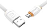 Cabo Turbo Flat Standard Micro-USB V8 2 Metros Hrebos - Imagem 2