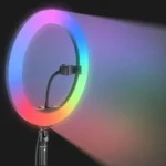 RING LIGHT 10" RGB + Tripe 2,10M - Imagem 2