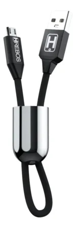 Cabo Usb 3.0 Turbo Chaveiro Hrebos Hs-193 Usb Para V8 - Imagem 2