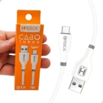 Cabo cel. c/2 tipo-c 3.1A 1m - Imagem 2