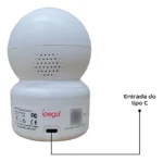 Câmera de Segurança Ipega Lente Dupla 3MP Wi-Fi com PTZ e Visão Noturna - Imagem 3