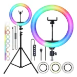 RING LIGHT 10" RGB + Tripe 2,10M