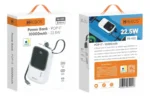 Bateria portatil Power Bank 22.5w 10000mah - Imagem 3