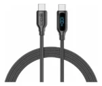 Cabo Carregador Usb-c Turbo 100w C/ Visor