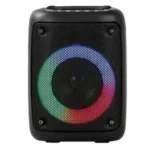 Caixa de Som Bluetooth D-3138 10W 5.0 RGB FM Pendrive Cartao Grasep