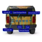 Caixa de Som bluetooth formato Jeep - Imagem 3