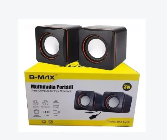 Caixa de som 2.0 3W MULTIMIDIA - Imagem 3