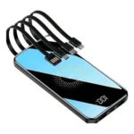Carregador Portátil Power Bank 10.000Mah 4 Cabos + indução - Imagem 3