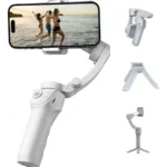 Gimbal Estabilizador De Celular Com Luz E Tripé