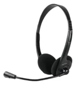 Headset classic P2 cabo Stereo Básico C/ Microfone C/ Fio