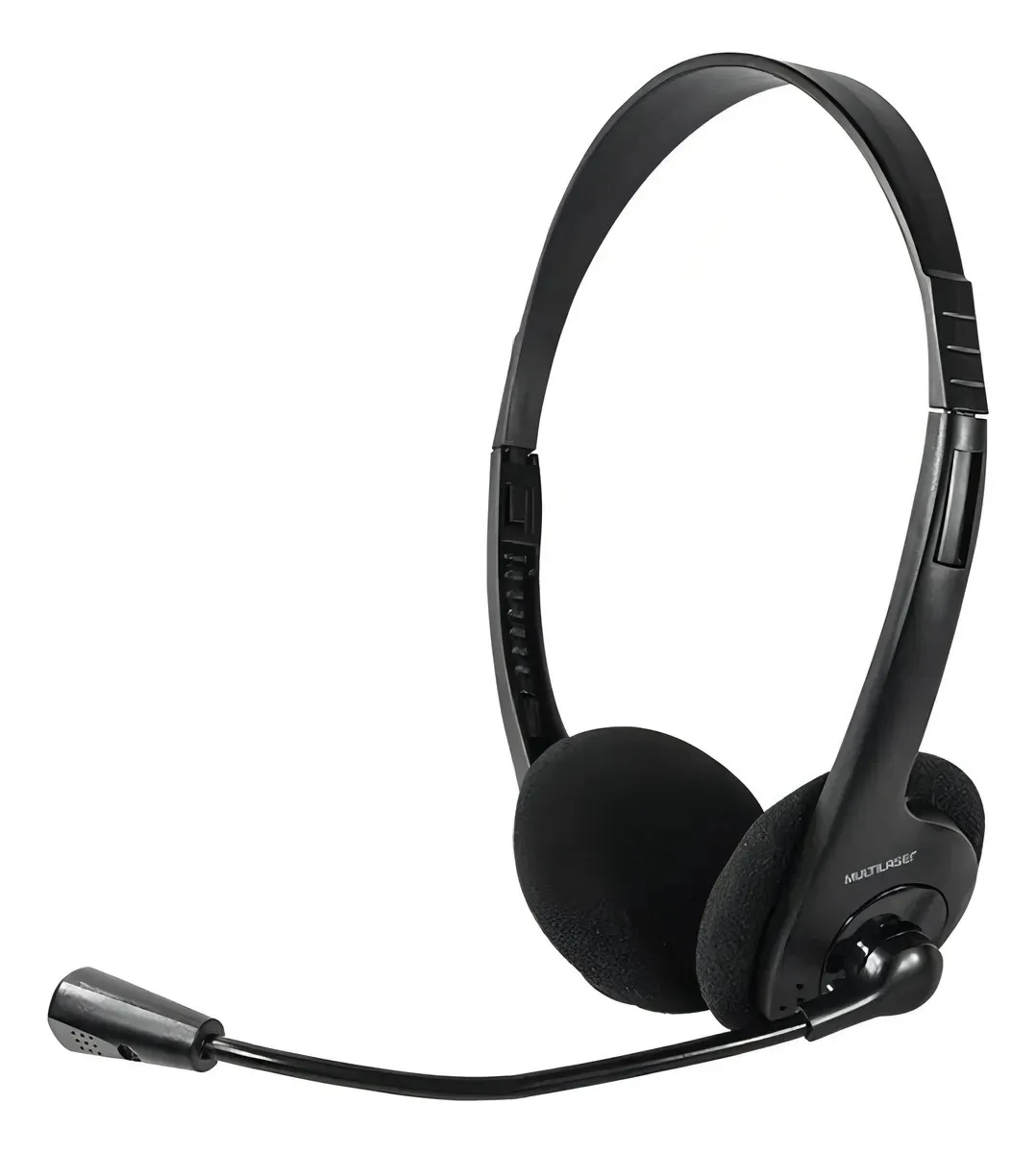 Headset classic P2 cabo Stereo Básico C/ Microfone C/ Fio - Imagem 1