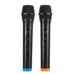 KIT 2 MICROFONES S/FIO 50M RECAR XCMIC19