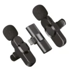 Kit c/ 2 Microfones de Lapela s/ Fio Lightning IOS - Imagem 3