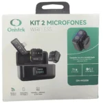 Kit Microfone de Lapela Alta Sensibilidade - Tipo C - Imagem 2