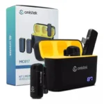 Microfone De Lapela Duplo Sem Fio C/ Case Tipo-C