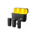 Microfone De Lapela Duplo Sem Fio C/ Case Tipo-C - Imagem 2