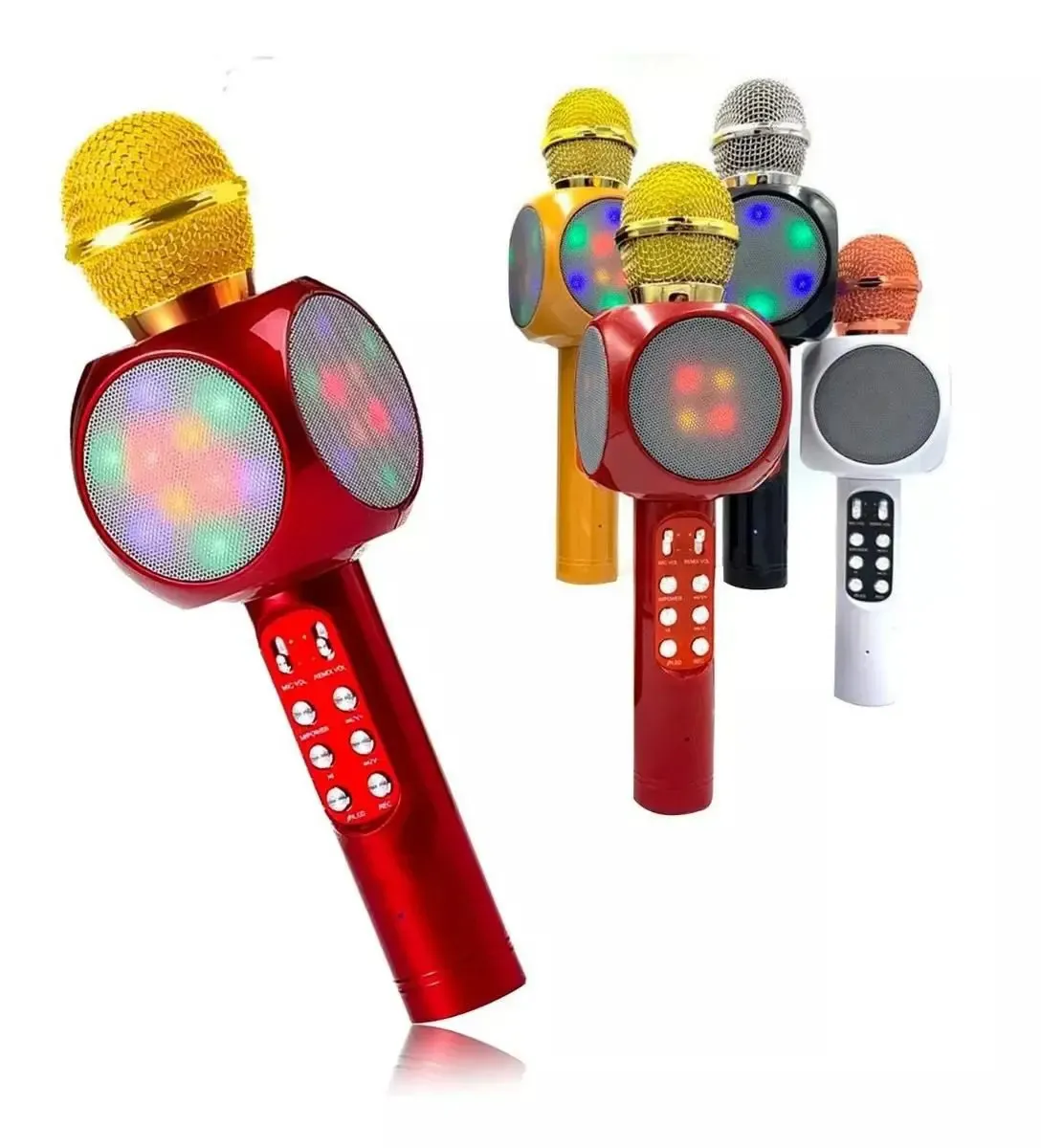 microfone_hifi_s_fio_bluetooth_karaoke_speaker_usb_led_21978_1_8cb76afc31c72994f68504aa26b147d6 Microfone Hifi S Fio Bluetooth Karaokê Speaker Usb Led - Imagem 1