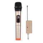 Microfone Sem Fio Handheld Uhf Dynamic 50M