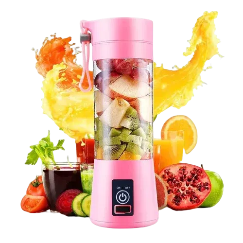Mini Liquidificador Shake Portátil e Regarregável 6 Lâminas - Imagem 3