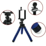 Mini Tripé Celular Portátil Suporte Flexível - Imagem 2