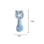 Mini Ventilador De Mão Gatinho - Imagem 2