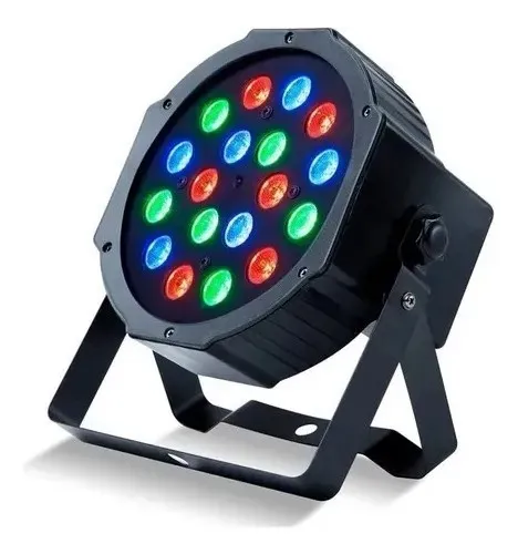 Canhão Refletor Direção Ajustável 18 LEDs Monocromáticos - Imagem 1
