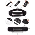 Bolsa Pochete Unissex Esportiva Sem Volume Compacta Leve impermeável porta celular porta garrafa - Imagem 2
