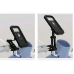 Suporte De Celular Guidão Articulado Para Moto Bike Bicicleta Tela de Até 6,7" Polegadas - Imagem 2