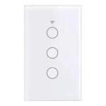 Interruptor Inteligente 3 Botões Touch Compatível Com Alexa/Google Home - Imagem 2