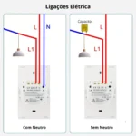 Interruptor Inteligente 3 Botões Touch Compatível Com Alexa/Google Home - Imagem 3