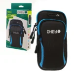 Pochete Fitness Bolsa De Braço Para Celular Braçadeira Titular Do Telefone Móvel Para 6.5 A 7.2 - Imagem 3
