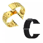 Smartwatch M9 Ultra Mini Dourado 41mm - Imagem 3