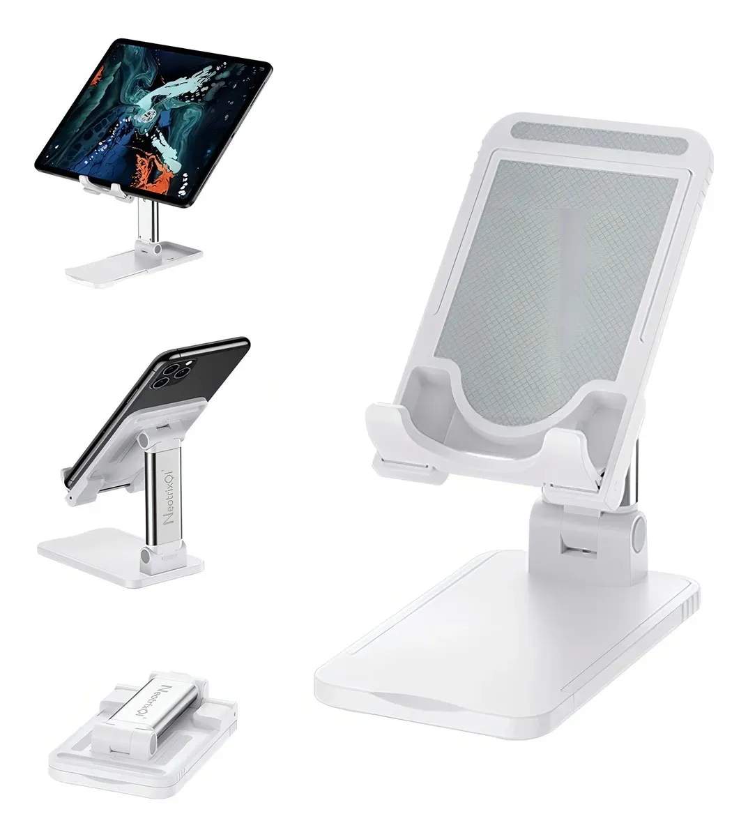 Suporte De Celular Universal Mesa Apoio Dobrável - Imagem 1