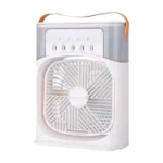 Mini Ventilador e Umidificador USB-C Recarregável 600ML